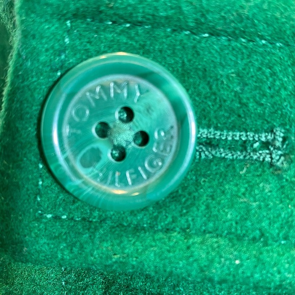 Tommy Hilfiger Wool-blend Stylish Pea Coat in Vibrant Kelly Green - women-M - Picture 3 of 15